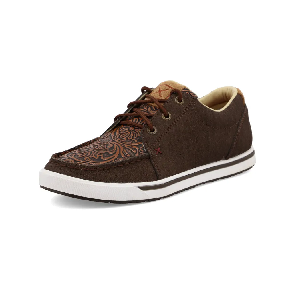 Twisted X Kicks Cocoa / Tooled Brown