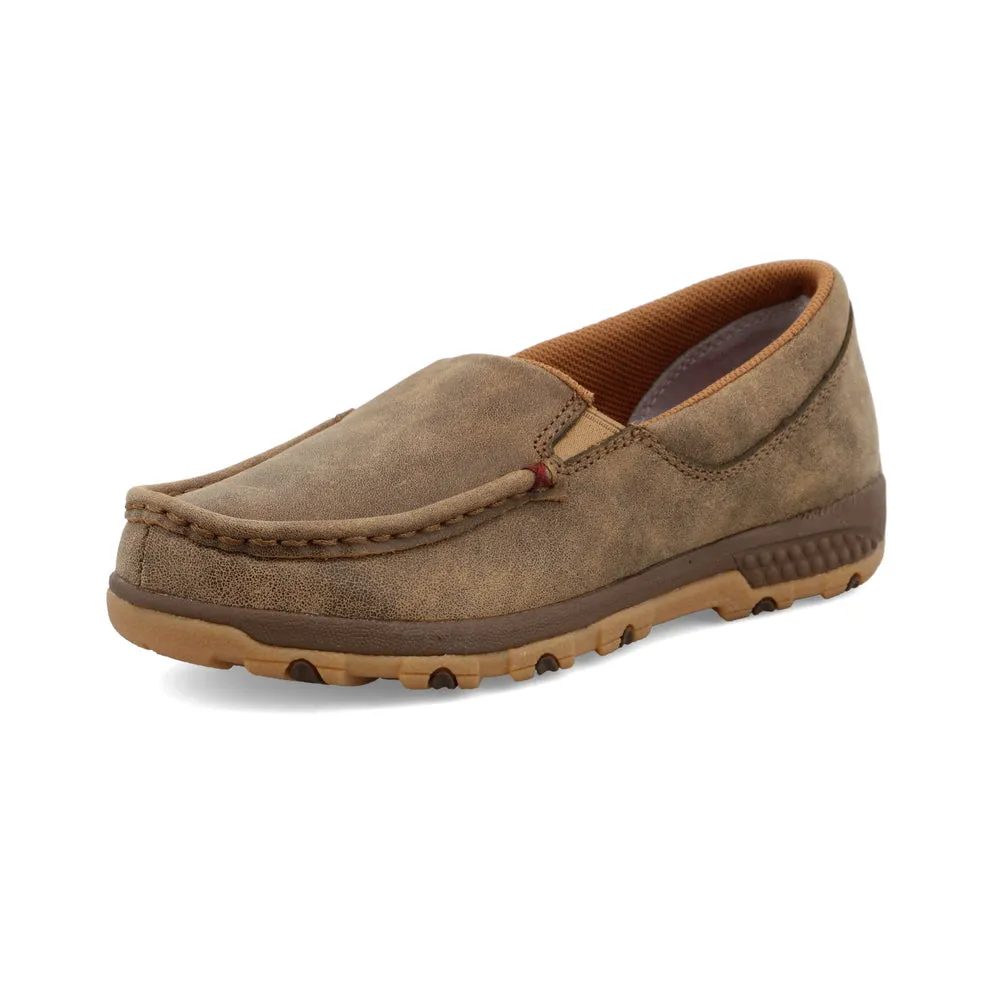 Twisted X Slip-On Driving Moc Bomber