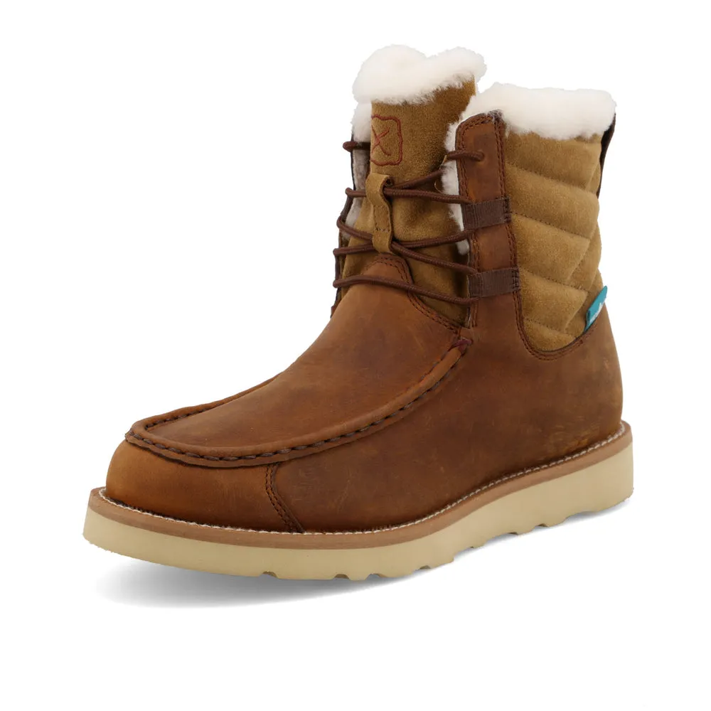 Twisted X 6″ Wedge Sole Boot Oiled Saddle / Nutmeg