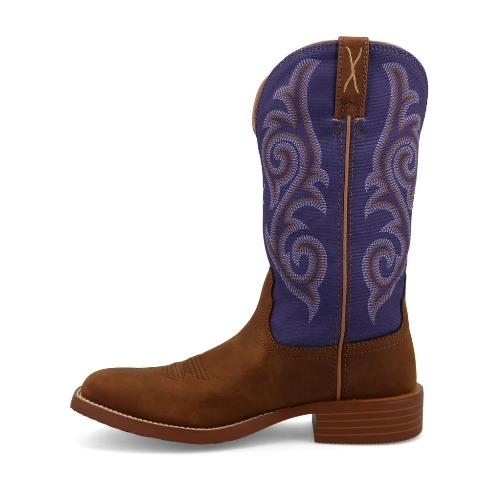 Twisted X 11″ Tech X™ Boot Distressed Saddle / Iris
