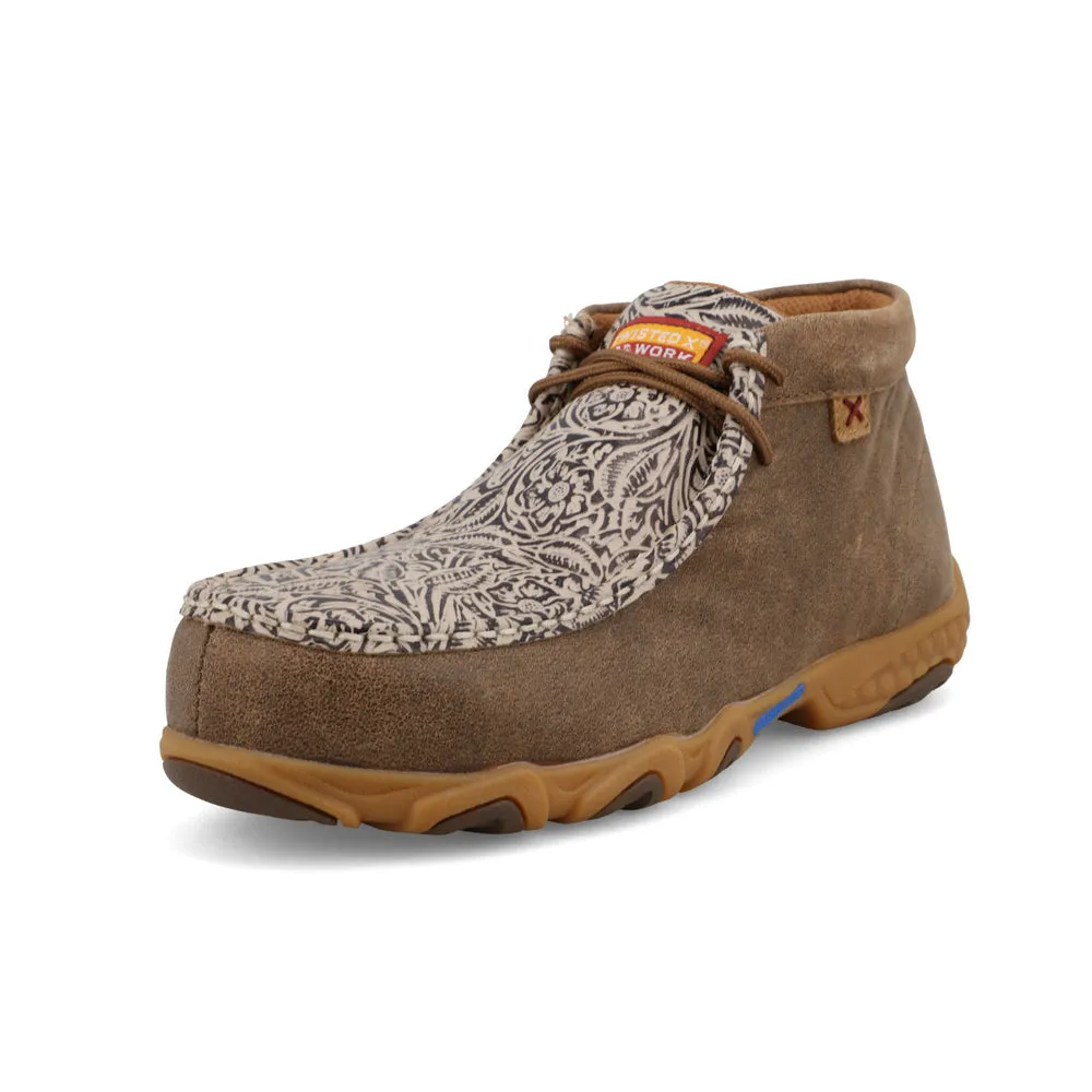 Twisted X Work Chukka Driving Moc Bomber / Nude Print