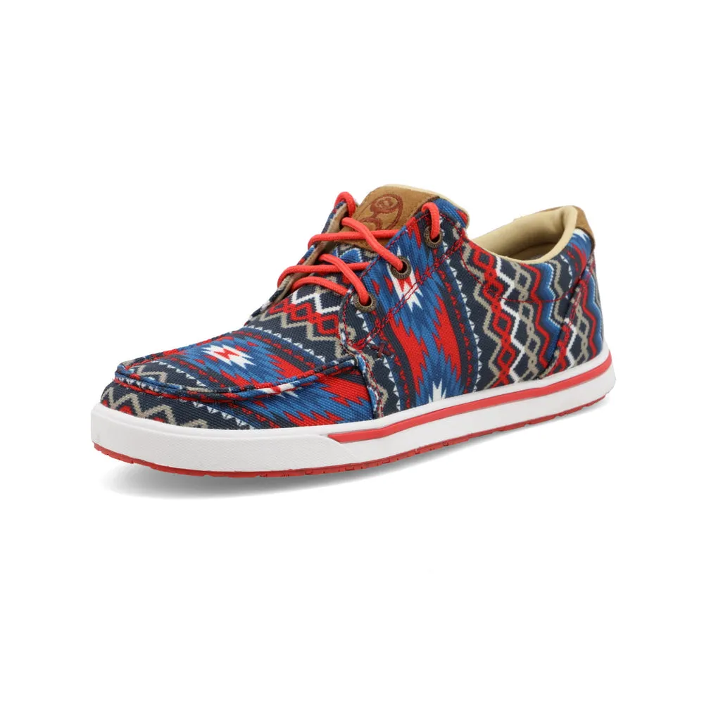 Twisted X Hooey® Loper Red Aztec Multi