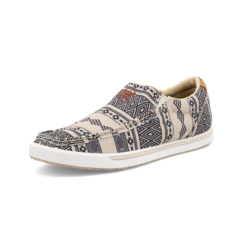Twisted X Hooey® Slip-On Loper Taupe / Black