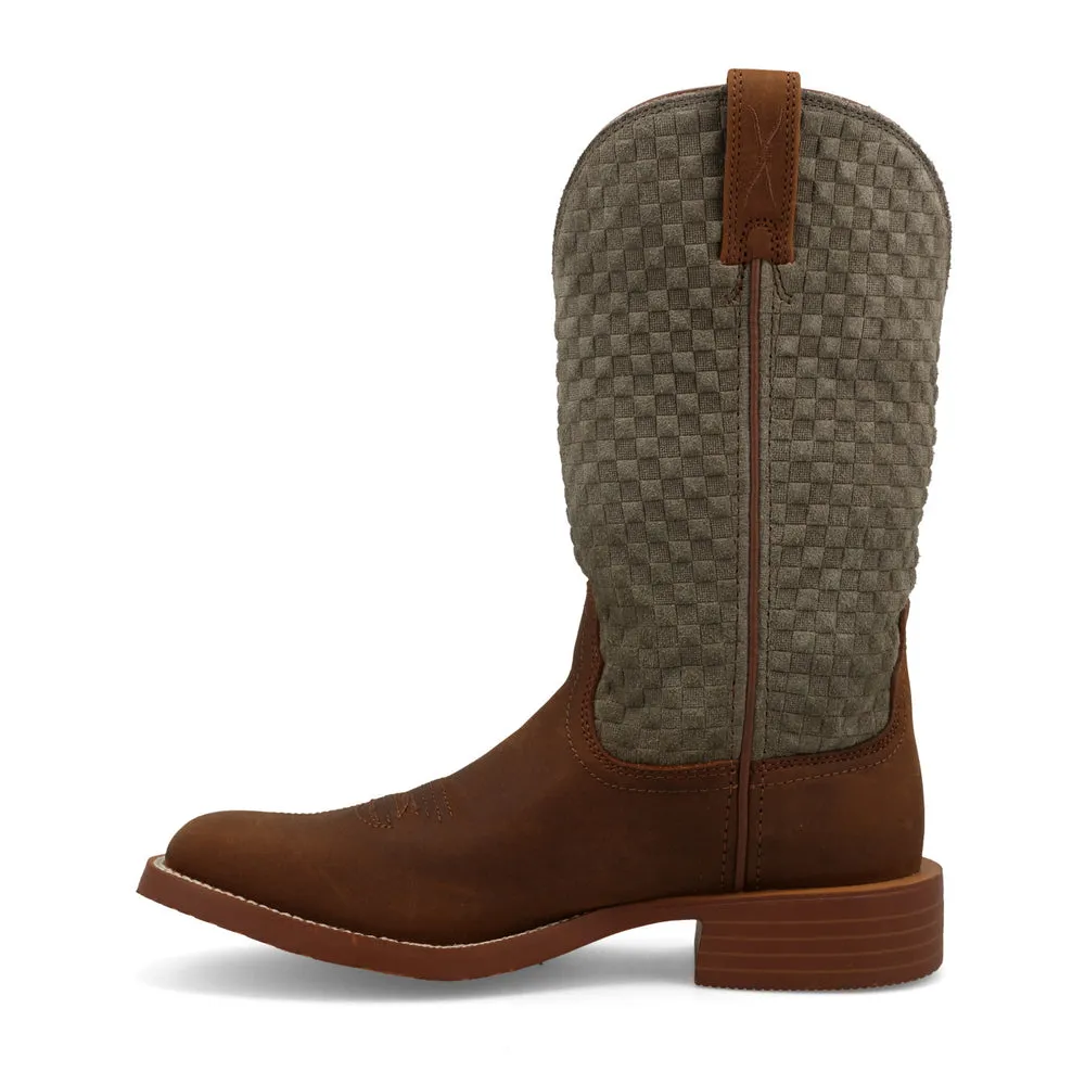 Twisted X 11″ Tech X™ Boot Oiled Saddle / Dusty Sage