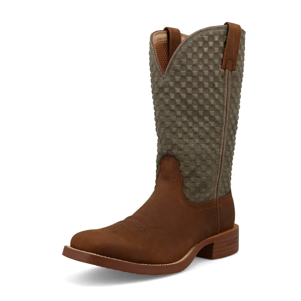 Twisted X 11″ Tech X™ Boot Oiled Saddle / Dusty Sage