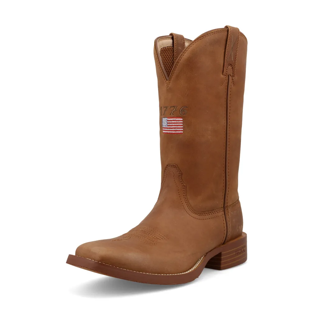 Twisted X 11″ Tech X™ Boot Roasted Pecan / American Flag