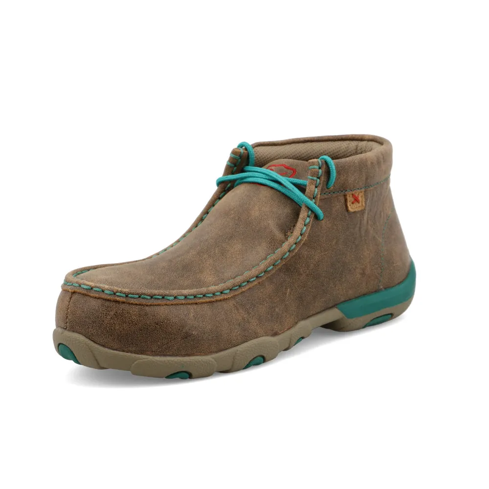 Twisted X Work Chukka Driving Moc Bomber / Turquoise