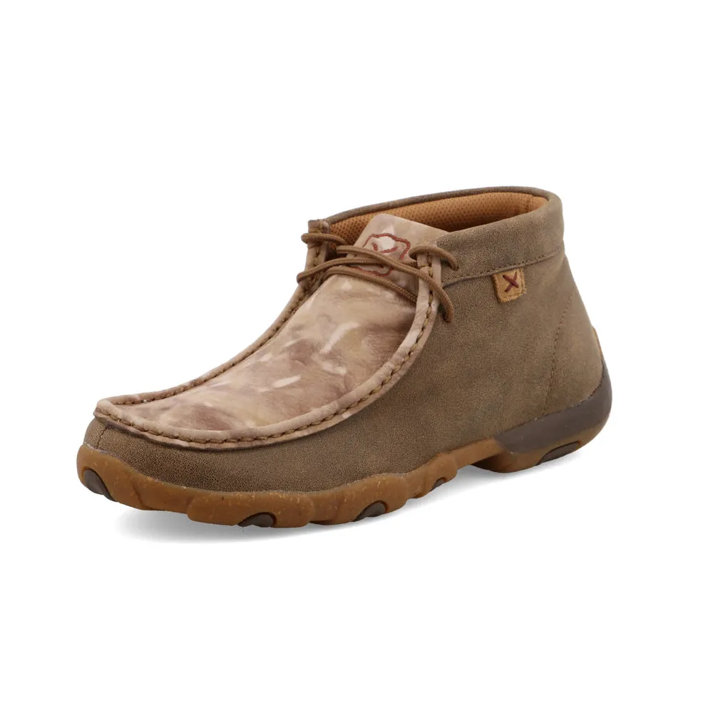 Twisted X Chukka Driving Moc Bomber / Bronze