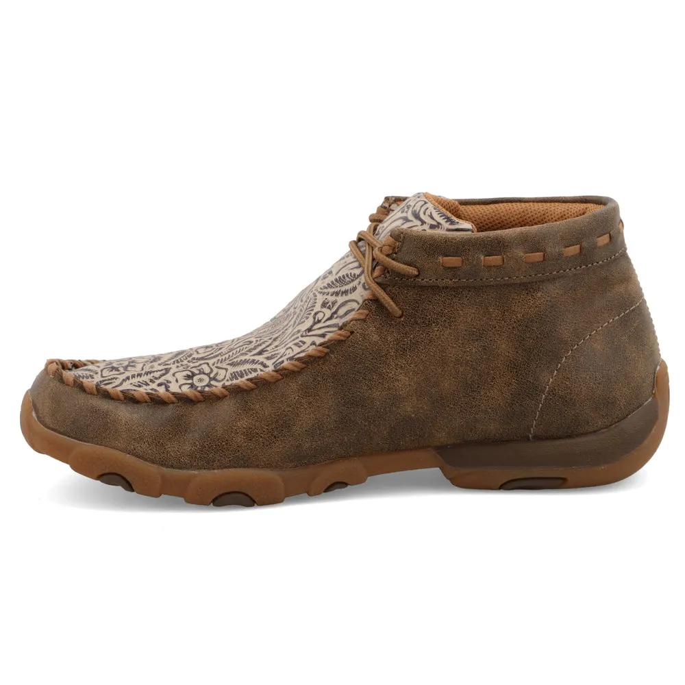 Twisted X Chukka Driving Moc Bomber / Nude Print