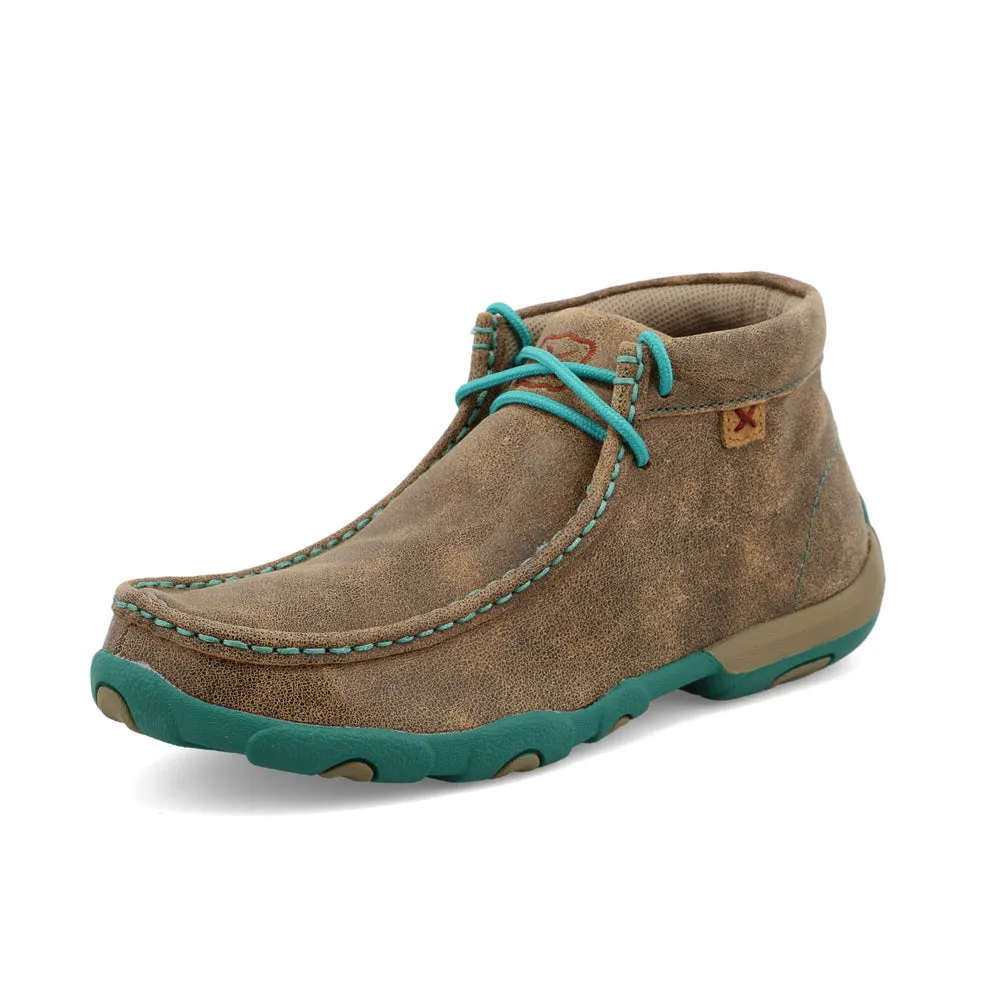 Twisted X Chukka Driving Moc Bomber / Turquoise