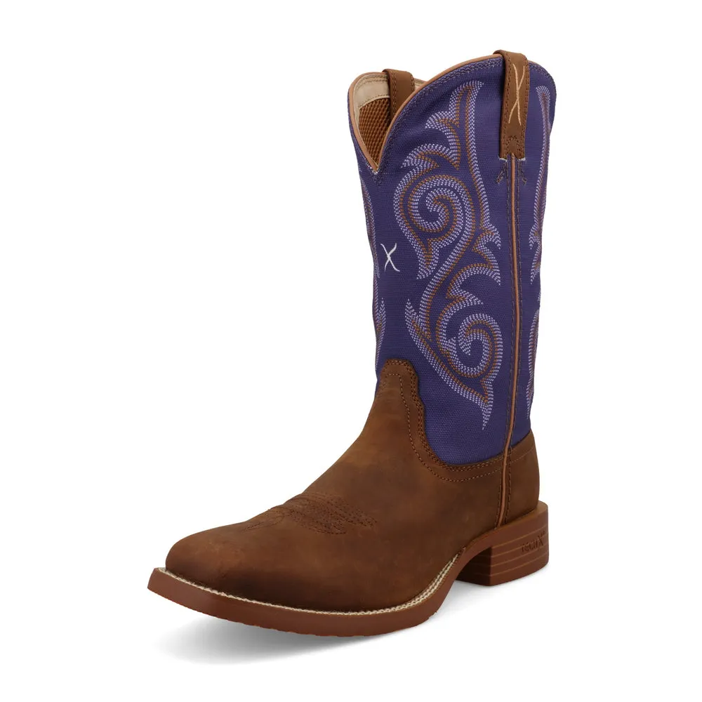 Twisted X 11″ Tech X™ Boot Distressed Saddle / Iris