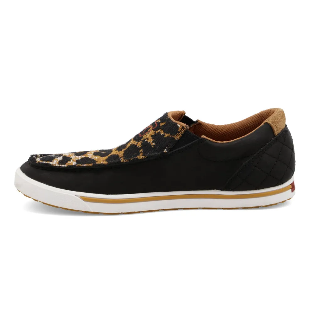 Twisted X Slip-On Kicks Black / Cheetah