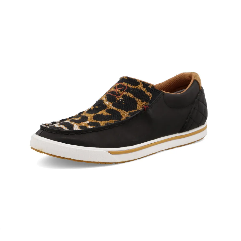 Twisted X Slip-On Kicks Black / Cheetah
