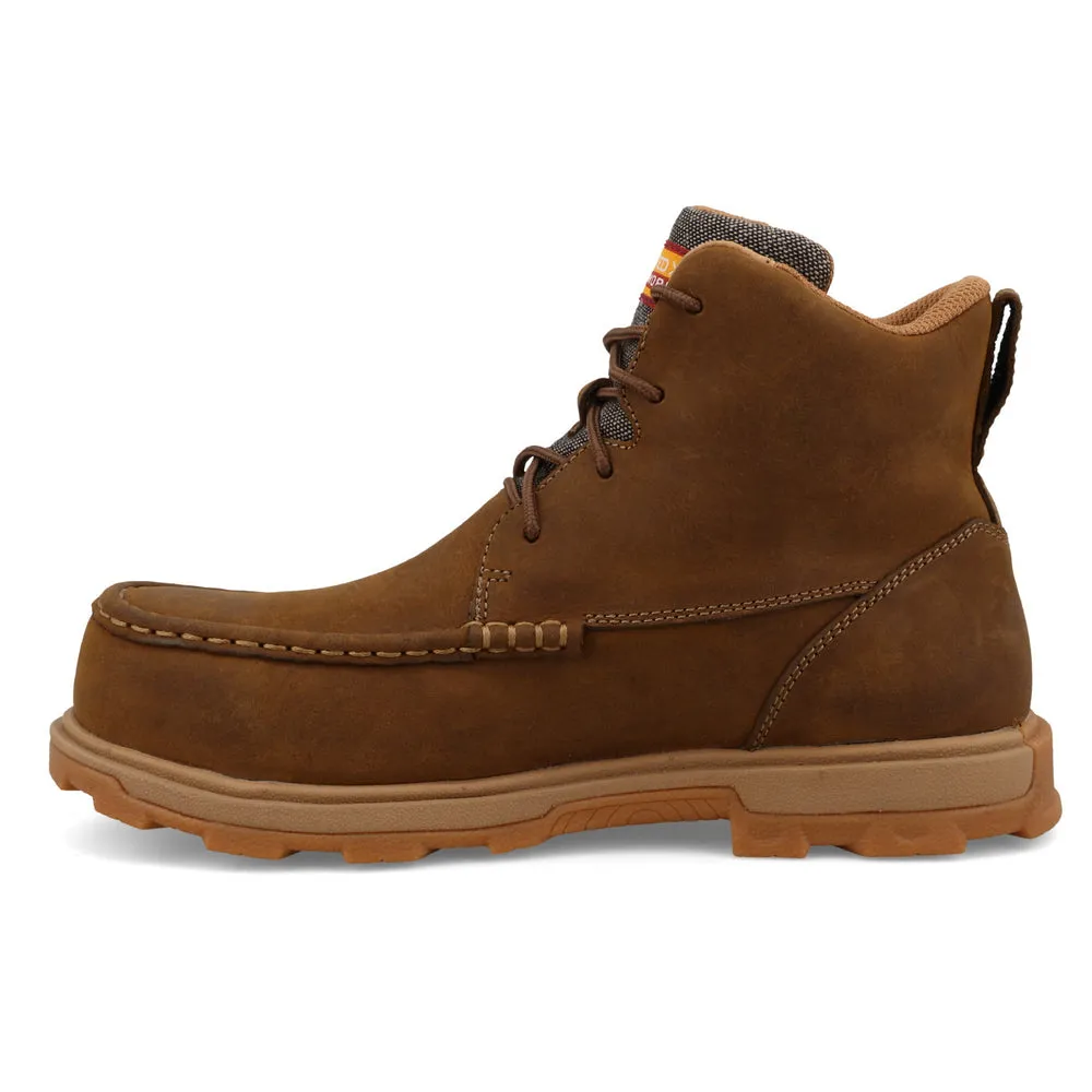 Twisted X 6″ UltraLite X™ Work Boot Distressed Saddle / Eco Dust