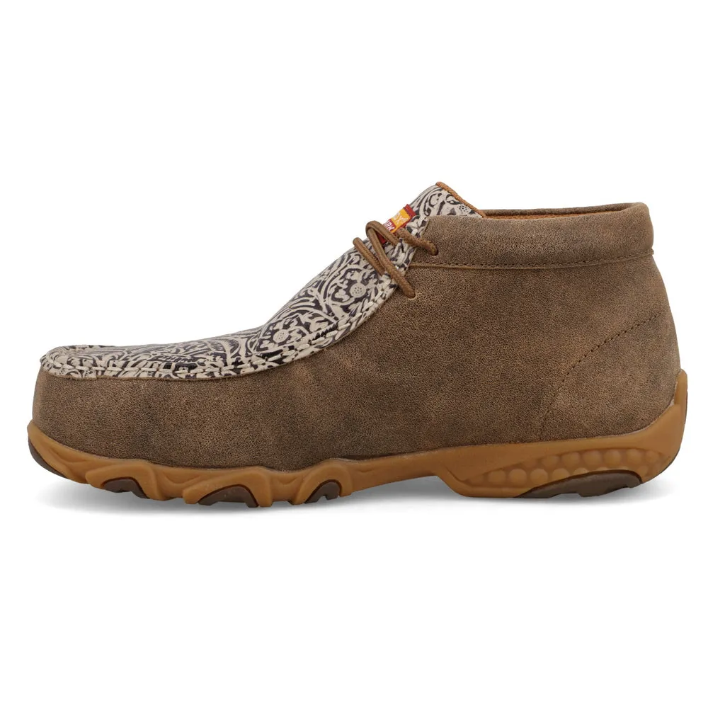 Twisted X Work Chukka Driving Moc Bomber / Nude Print