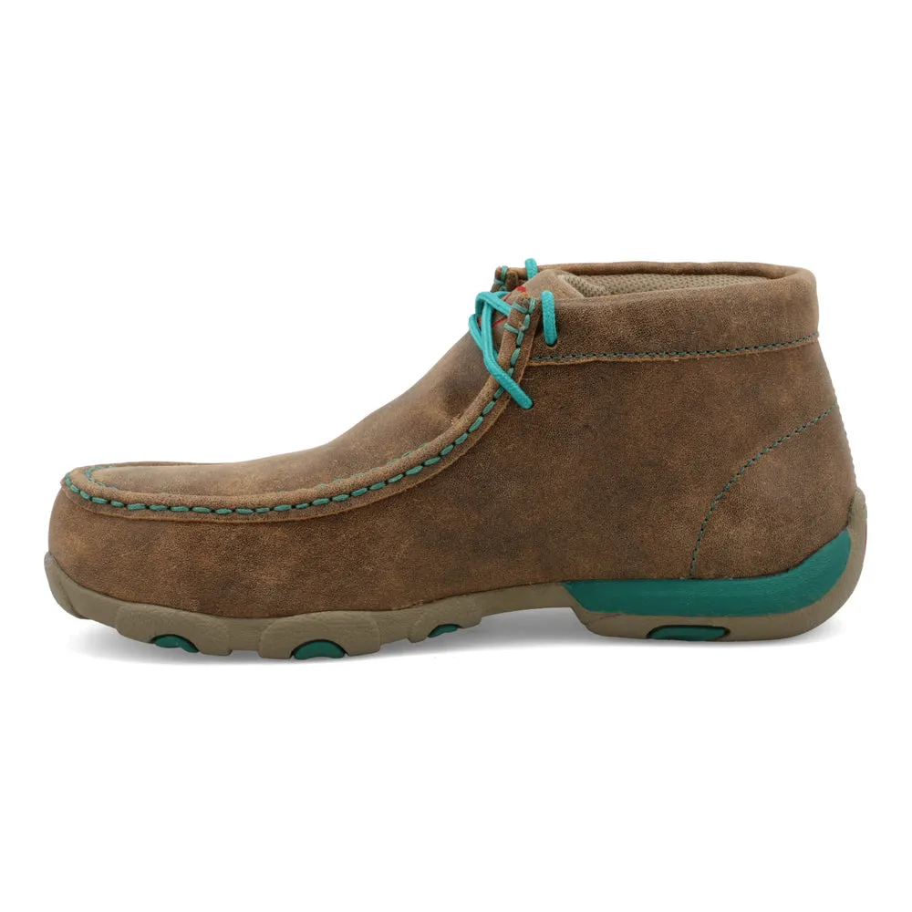 Twisted X Work Chukka Driving Moc Bomber / Turquoise